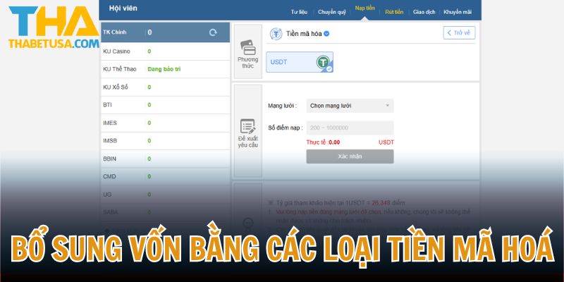 Bổ sung vốn bằng các loại tiền mã hoá